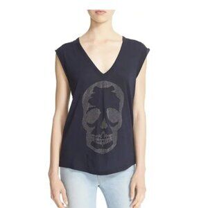 New Zadig & Voltaire skull t shirt
